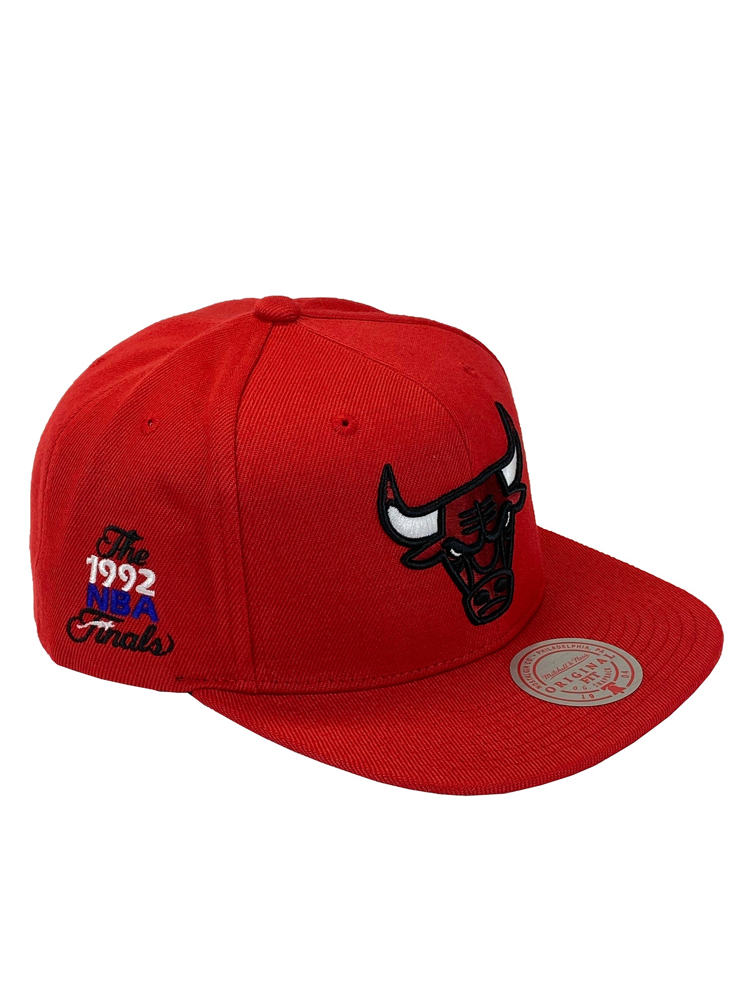 CHICAGO BULLS 1992 FINALS PATCH SNAPBACK